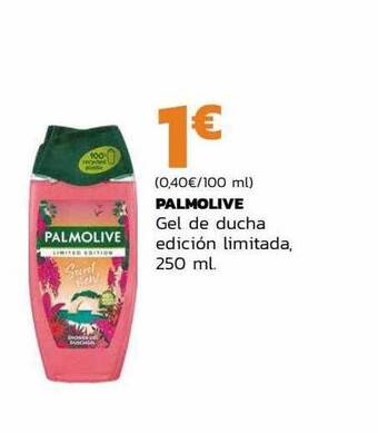 Supermercados Lupa Palmolive gel de ducha edición limitada oferta