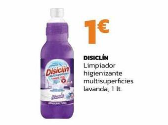 Supermercados Lupa Disiclín limpiador higienizante multisuperficies lavanda oferta