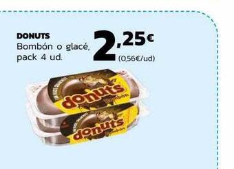Supermercados Lupa Donuts bombón o glacé oferta