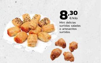 Supermercados Lupa Mini delicias surtidas saladas o artesanitos surtidos oferta