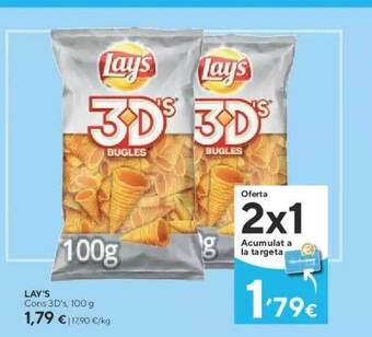 Caprabo Lay's cons 3d's oferta