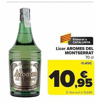 Carrefour Licor aromes del montserrat oferta
