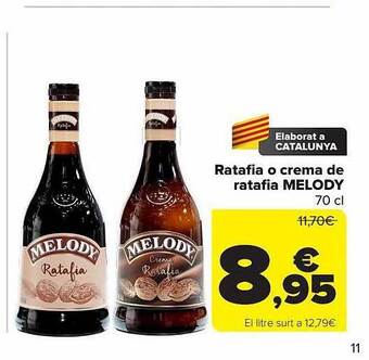 Carrefour Ratafia o crema de ratafia melody oferta
