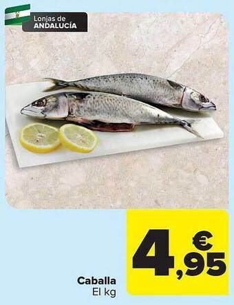 Carrefour Caballa el kg oferta