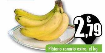 Unide Supermercados Plátano canario extra el kg oferta