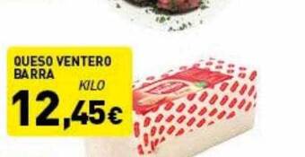 Hiperber Queso ventero barra oferta