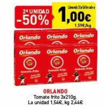 Hiperber Orlando tomate frito oferta