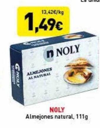 Hiperber Noly almejones natural oferta