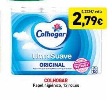 Hiperber Colhogar papel higiénico oferta