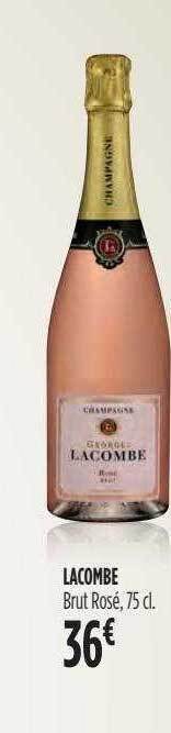 Hipercor Lacombe brut rosé oferta