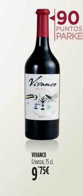 Hipercor Vivanco crianza oferta