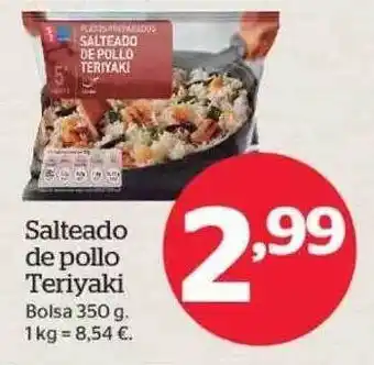 La Sirena Salteado de pollo teriyaki bolsa oferta