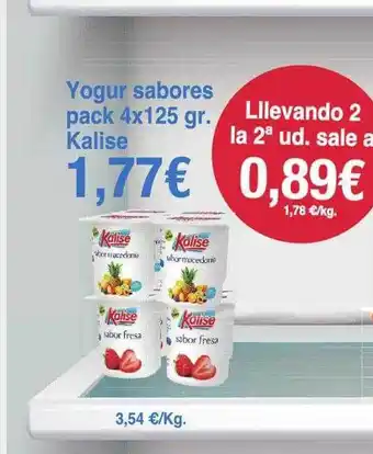 Spar La Palma Yogur sabores kalise oferta