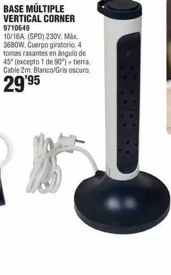 Optimus Base múltiple vertical corner oferta
