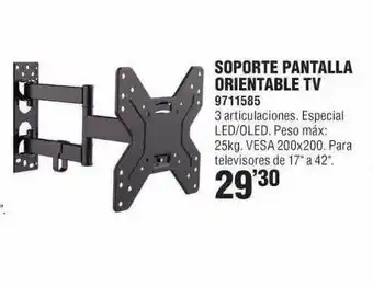 Optimus Soporte pantalla orientable tv oferta