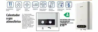 Optimus Gas natural g20 gas butano g30 y propano g31 oferta