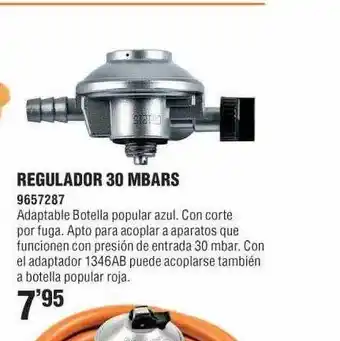 Regulador 30 mbars