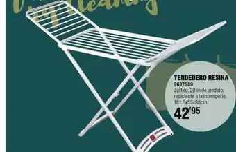 Optimus Tendedero resina oferta