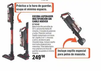 Optimus Escoba aspirador multifunción sin cable hoover oferta