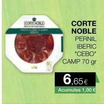 Plusfresc Corte noble pernil iberic oferta