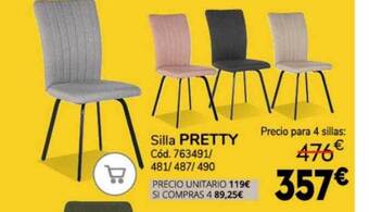 Conforama Silla pretty oferta