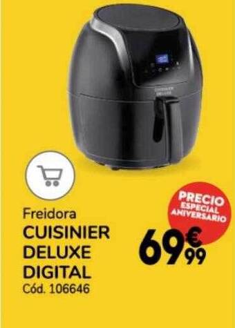 Conforama Freidora cuisinier deluxe digital oferta