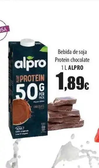 SPAR Lanzarote Bebida de soja protein chocolate alpro oferta