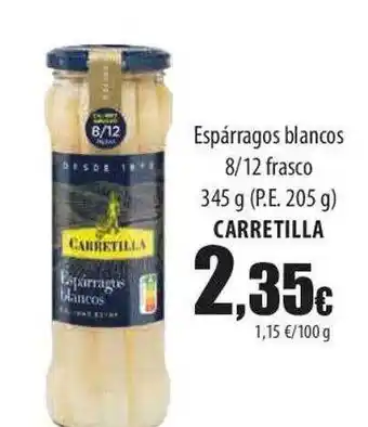 SPAR Lanzarote Espárragos blancos 8 12 frasco carretilla oferta