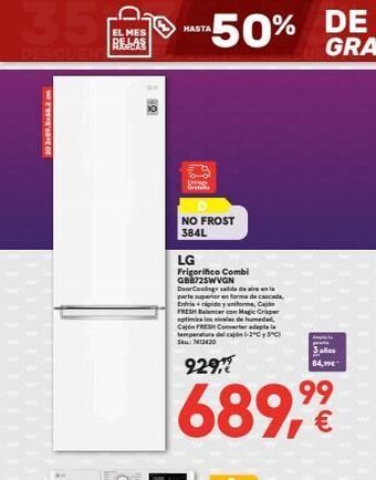 Worten Frigorífico combi oferta