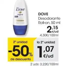 Eroski Desodorante dove oferta