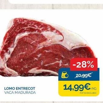 Supermercados La Despensa Lomo entrecot oferta