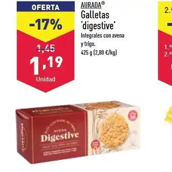 ALDI Galletas digestive oferta