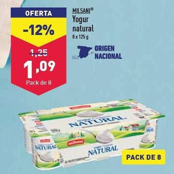 ALDI Yogur natural oferta
