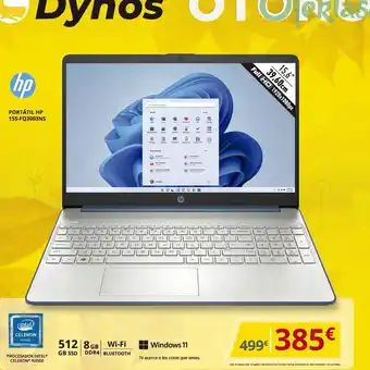 Dynos Informática Portátil dynos oferta