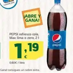 HiperDino Pepsi refresco cola oferta