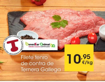 Eroski Filete Tenro De Contra De Ternera Gallega oferta