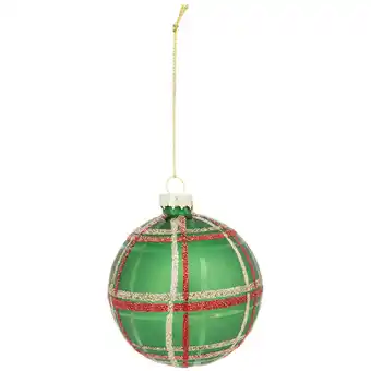 Action Bola de navidad de vidrio oferta