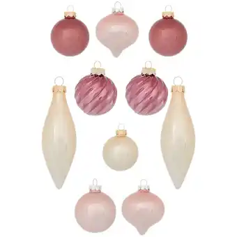 Action Mezcla de bolas de navidad de cristal oferta