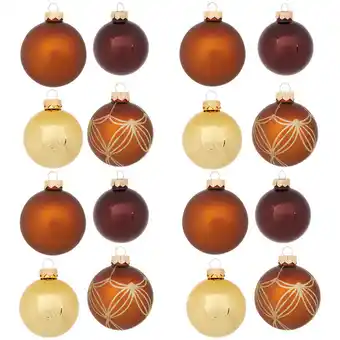 Action Bolas de navidad de cristal oferta