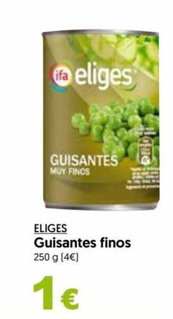 Hiper Usera Eliges Guisantes finos oferta
