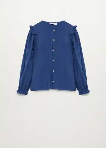 MANGO Blusa indigo oferta