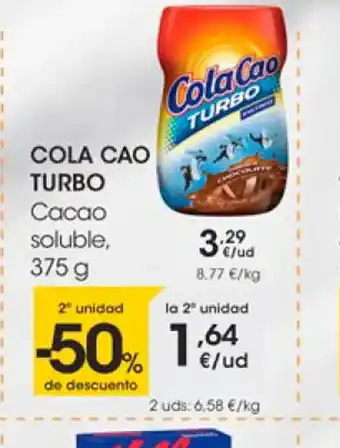 Eroski Cola Cao Turbo oferta