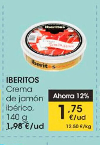 Eroski Iberitos Crema de Jamón Ibérico oferta