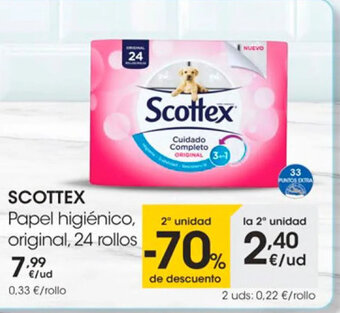 Eroski Scottex oferta
