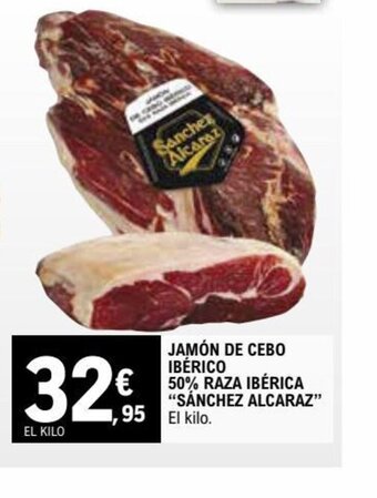 E.Leclerc Jamon de Cebo Ibérico 50% Raza Ibérica Sanchez Alcaraz oferta