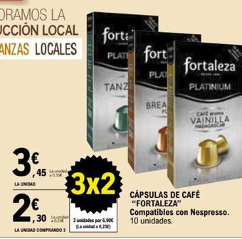 E.Leclerc Cápsulas de Café Fortaleza oferta