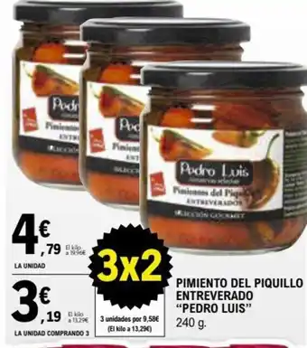 E.Leclerc Pimiento del Piquillo Entreverado Pedro Luis oferta