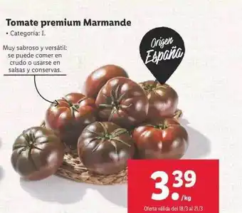 Lidl Tomate premium Marmande oferta