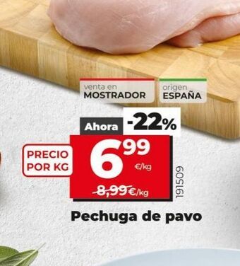 Maxi Dia Pechuga de pavo oferta