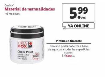Lidl Creabox Material de manualidades oferta
